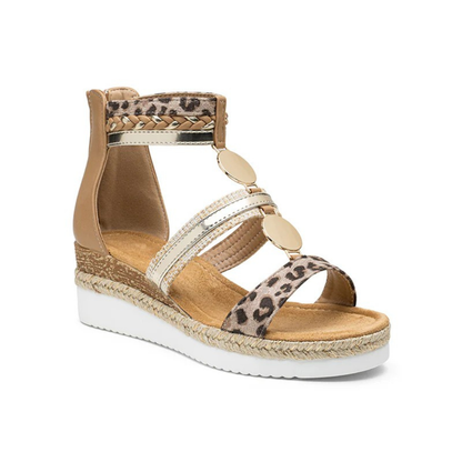 Sandalen mit Keilabsatz