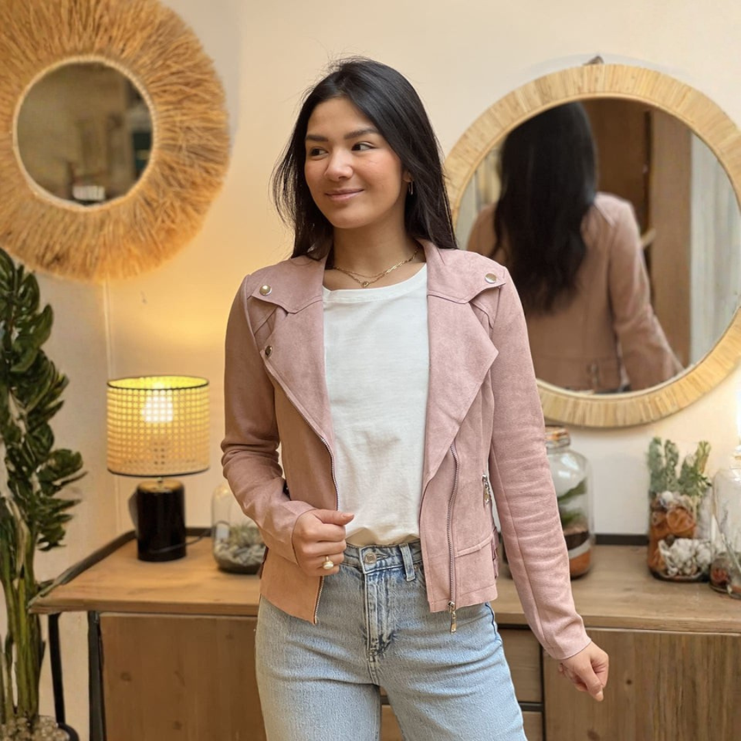 Weiche Lederjacke für Damen