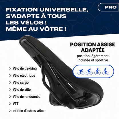 Ergonomischer, komfortabler Fahrradsattel für lange Strecken
