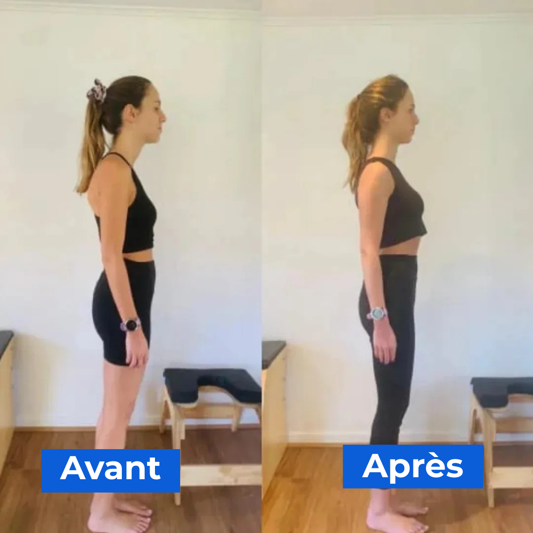 Ceinture correctrice de posture réglable pour le dos