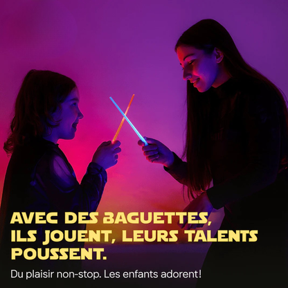 Baguettes LED pour Sushi – Édition Sabres Laser