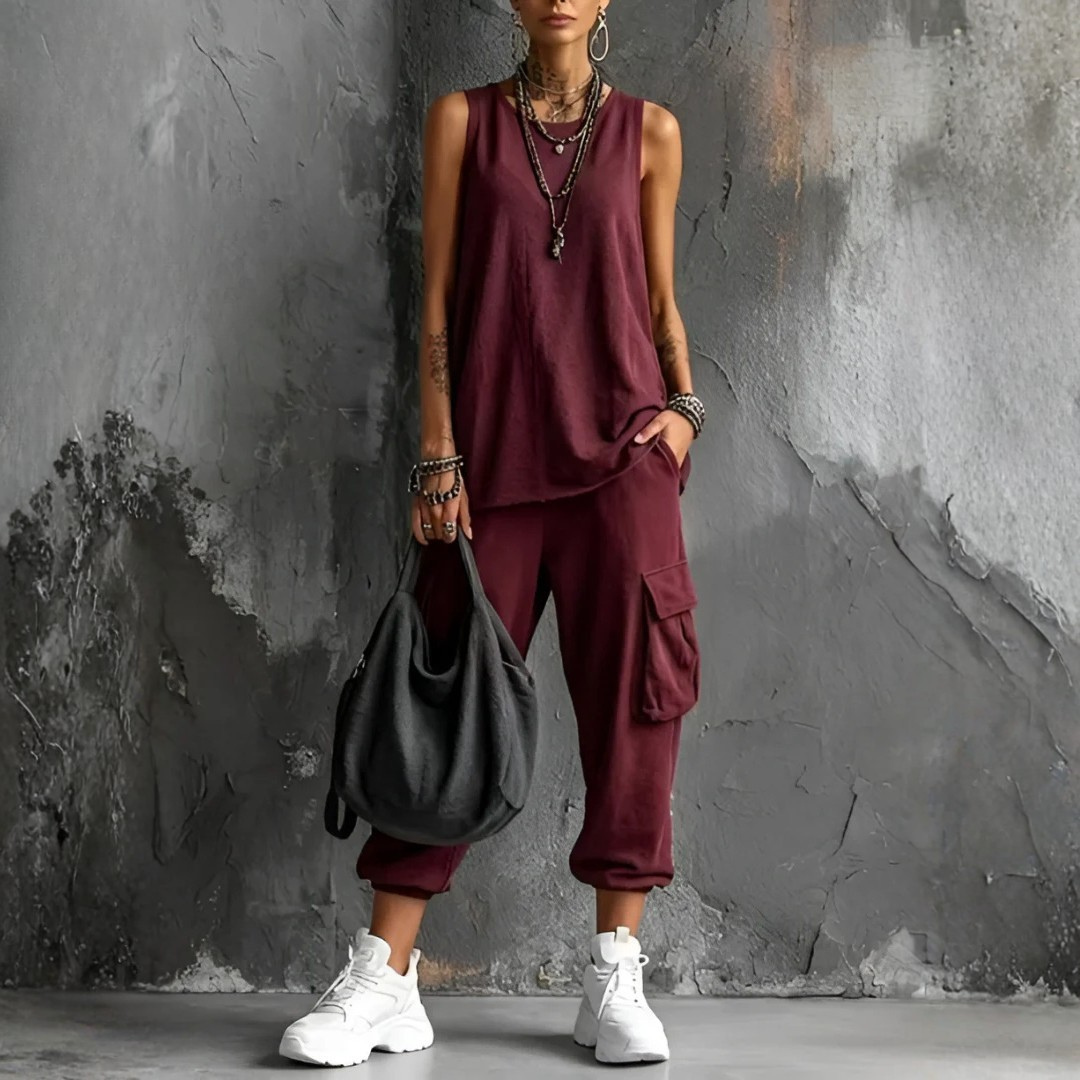 Ensemble femme confortable et élégant