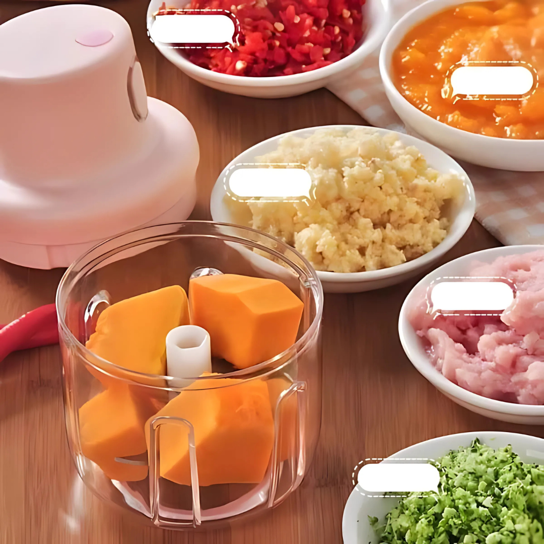 Mini Hachoir Rechargeable Sans Fil pour Cuisine