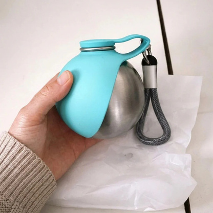 Gourde Portable pour Chien avec Bol Intégré