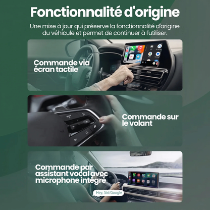 Mini Cube Connecteur CarPlay & Android Auto
