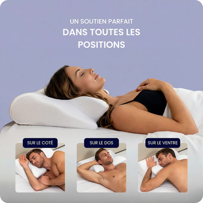 Oreiller cervical ergonomique