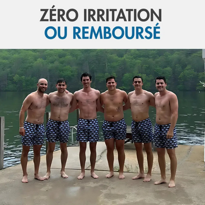 Short de bain homme séchage rapide