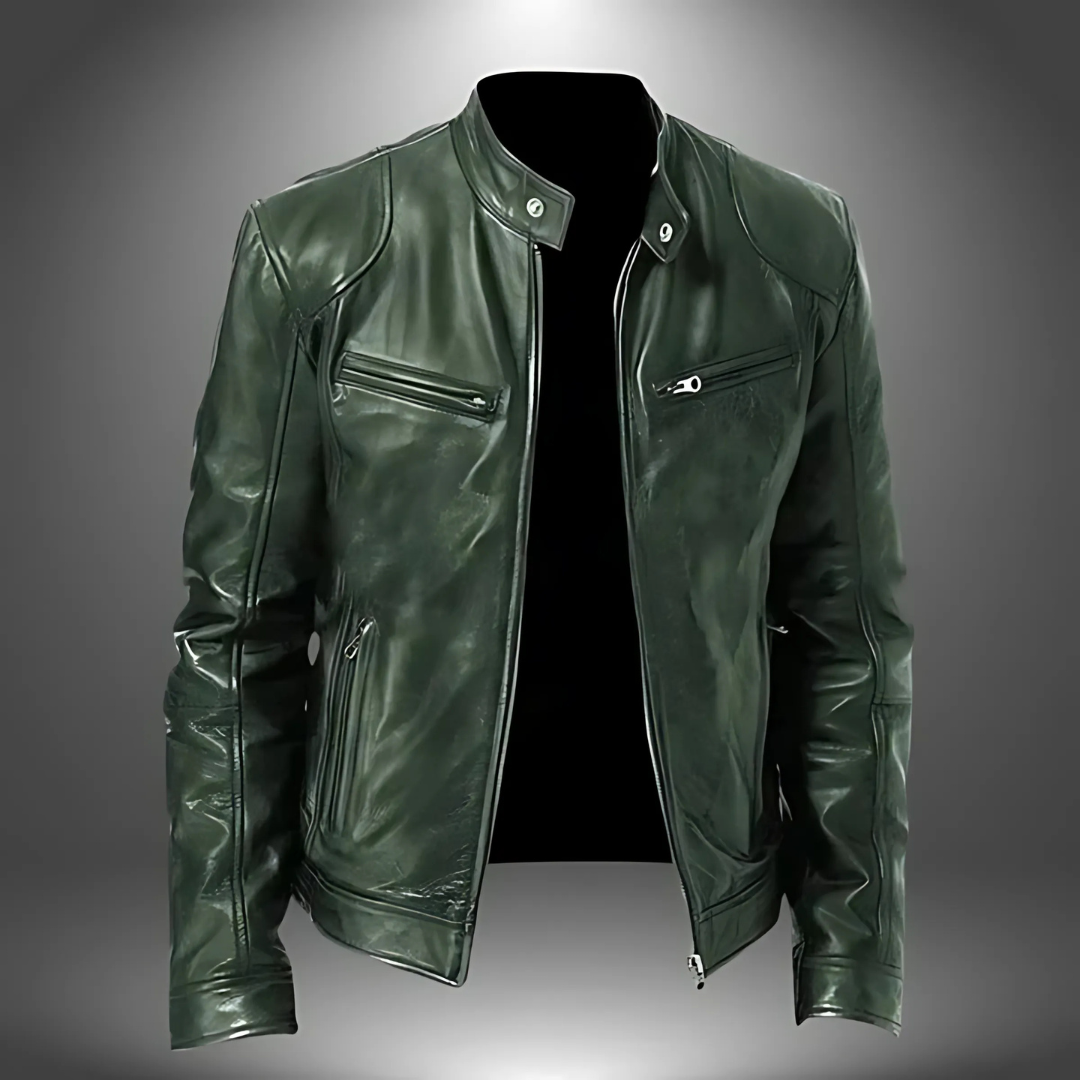 Veste en Cuir Artisanal Homme