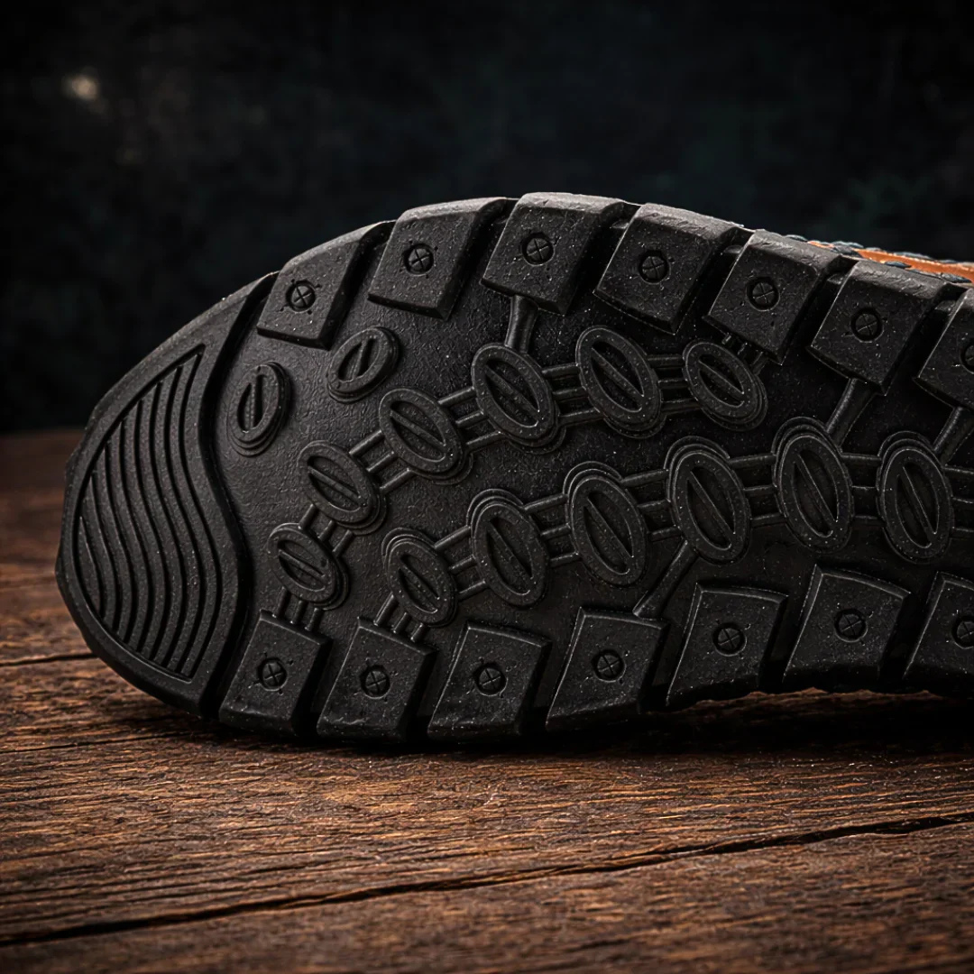 Sandales Homme en Cuir Confortables
