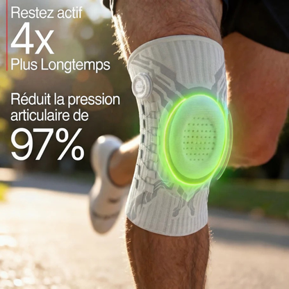 Genouillère de maintien renforcé avec stabilisation latérale