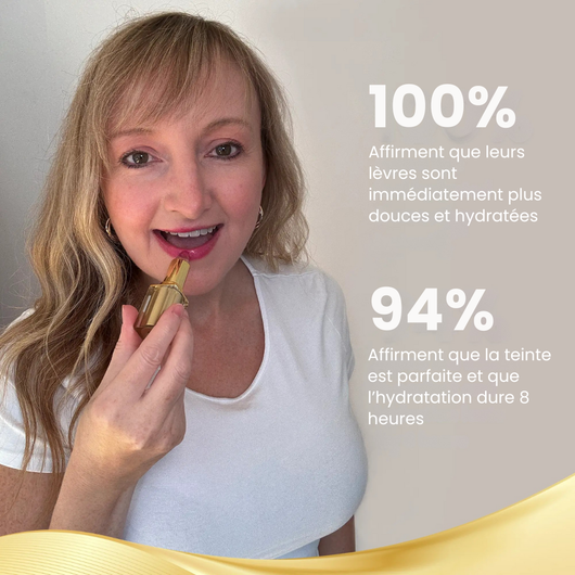 Feuchtigkeitsspendender Lippenstift mit langem Halt