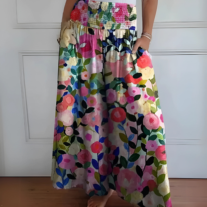 Pantalon jupe-culotte confortable