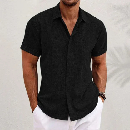 Chemise légère en lin pour homme