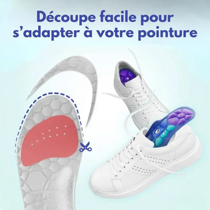 Semelles orthopédiques confort total