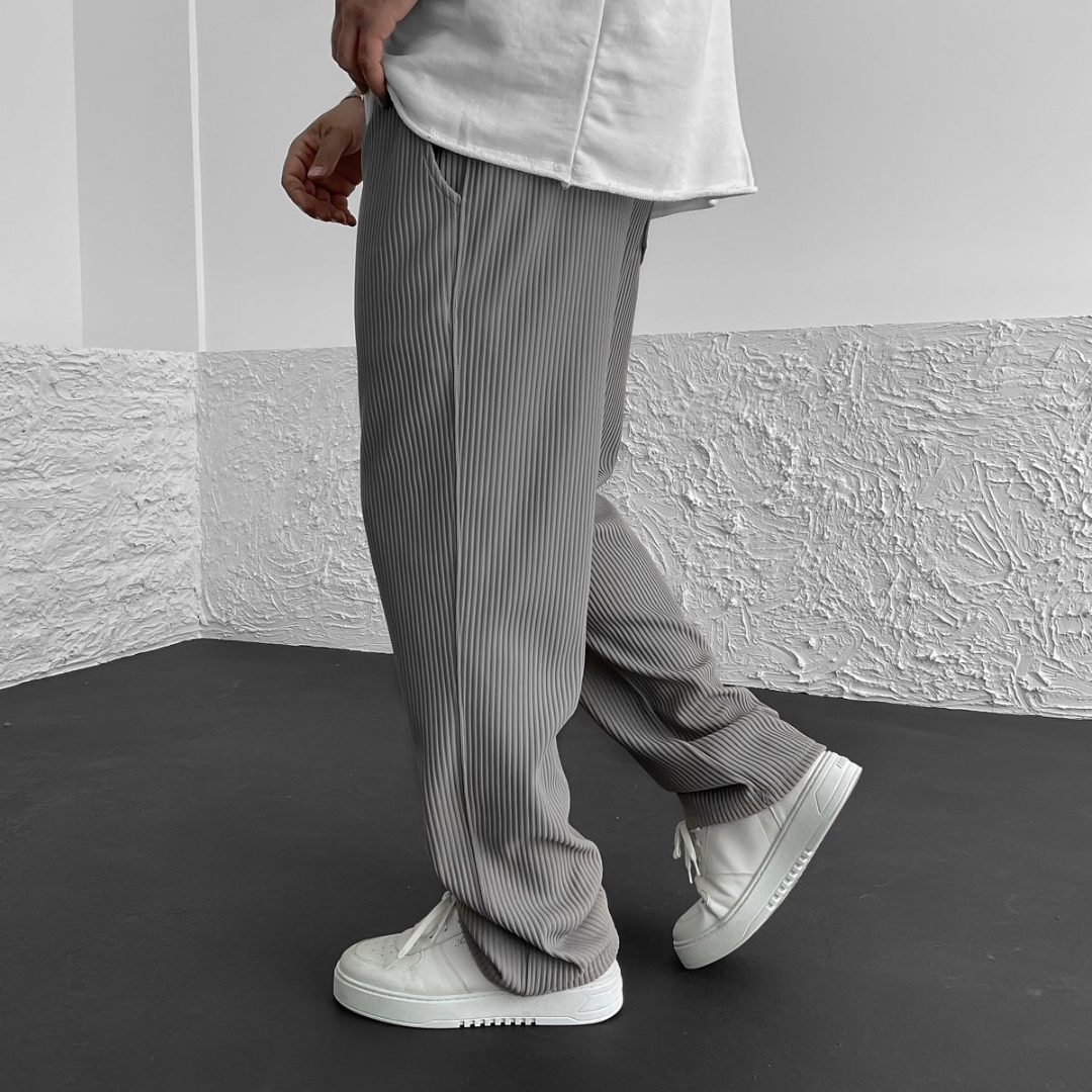 Cordhose mit elastischem Bund