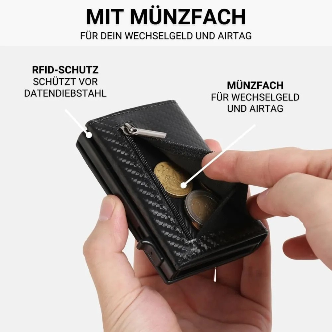 RFID Portemonnaie mit Schnellzugriff