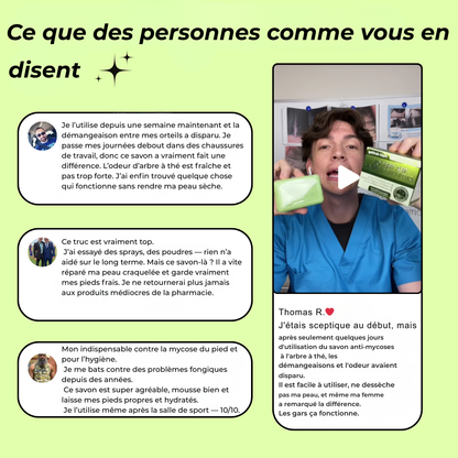 Savon Anti-Mycoses à l'Huile d'Arbre à Thé