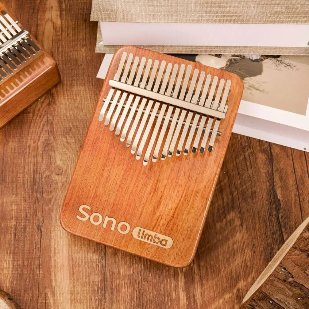 Kalimba en bois de corail africain