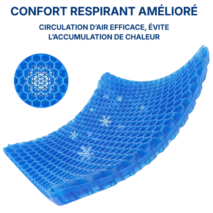 Coussin en Gel Anti-Douleur pour Dos et Hanches