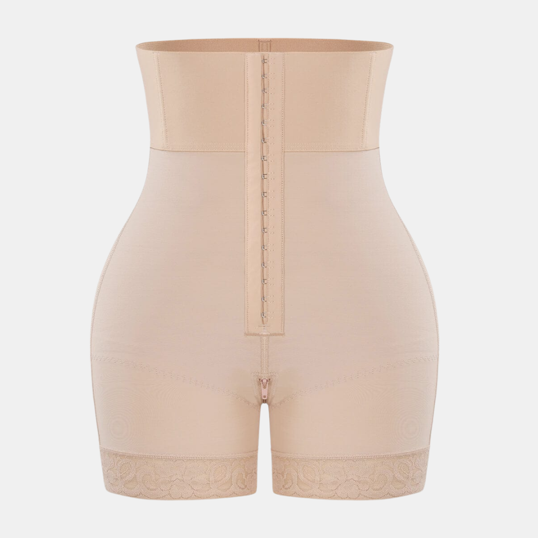 Short gainant taille haute femme