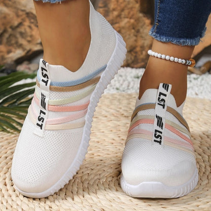 Sneakers sans lacets légères et respirantes