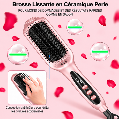Brosse Lissante Chauffante