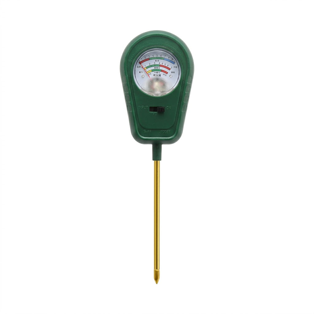 Testeur de sol 3-en-1 pour plantes