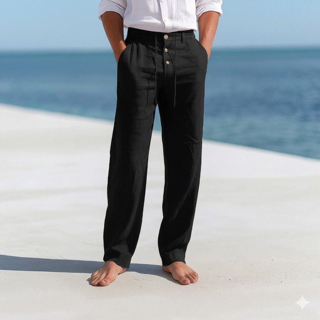 Leichte Leinenhose für Herren