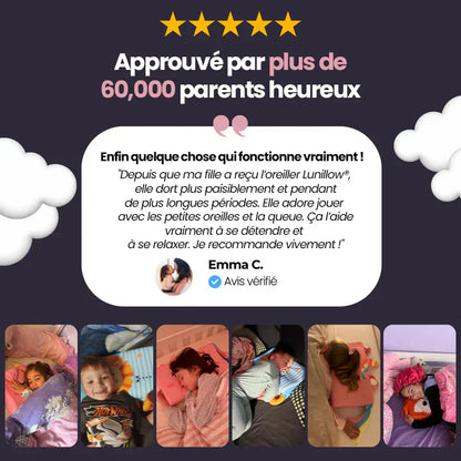 Oreiller ergonomique pour enfants