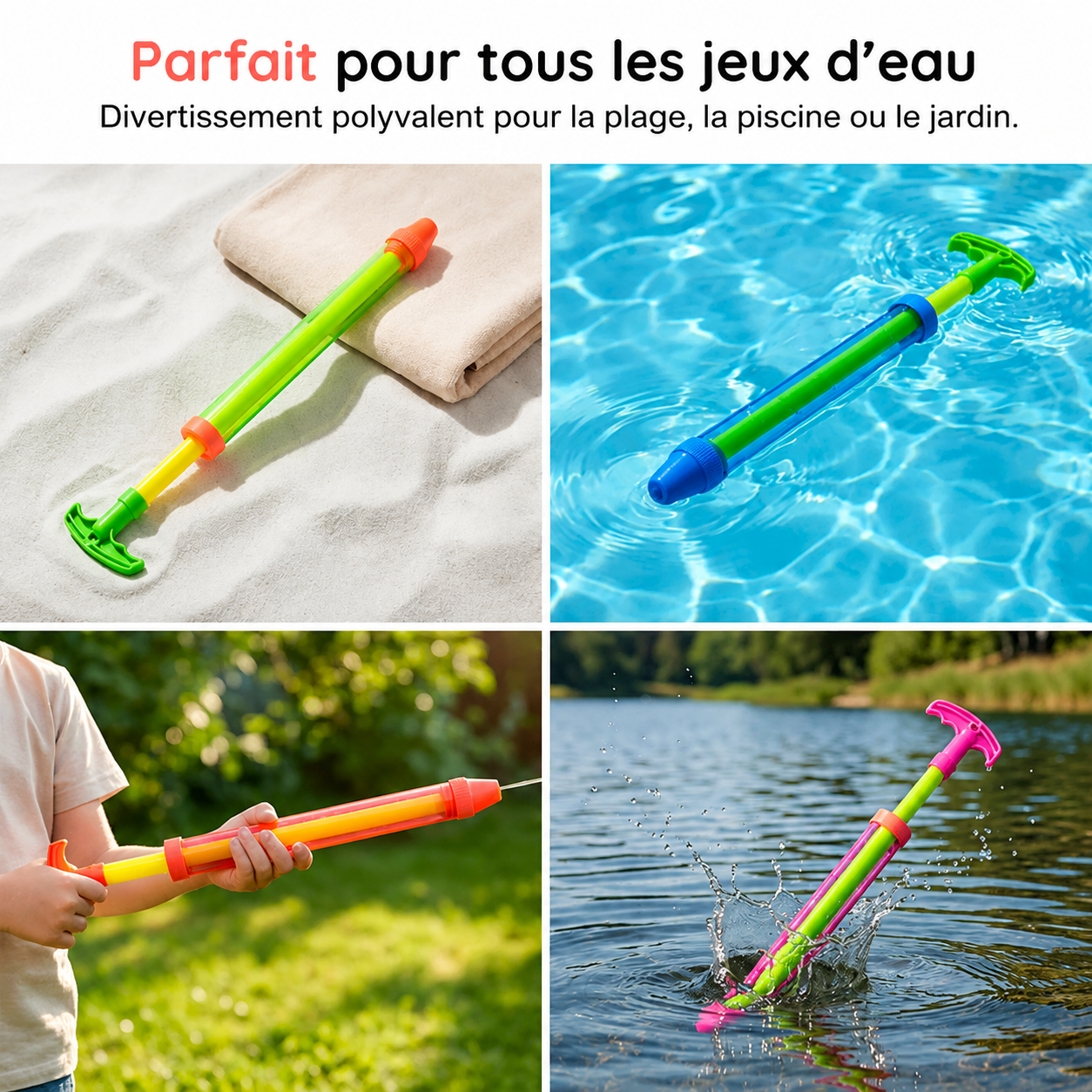 Wasserpistole mit großer Reichweite