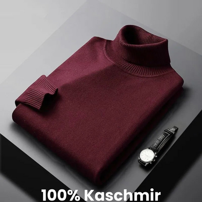 LINDERHOFF | Rollkragenpullover aus Kaschmir
