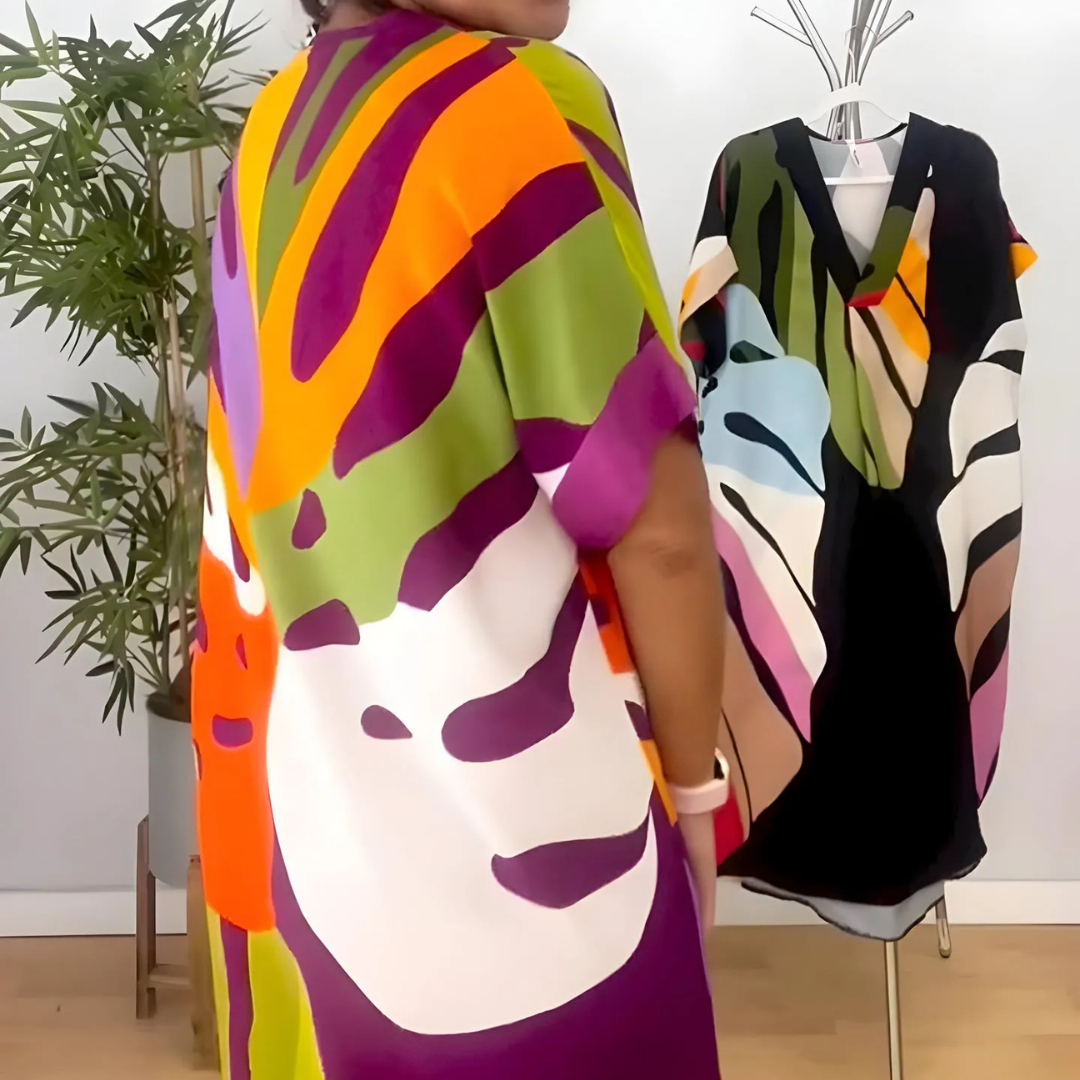 Robe Décontractée Colorée