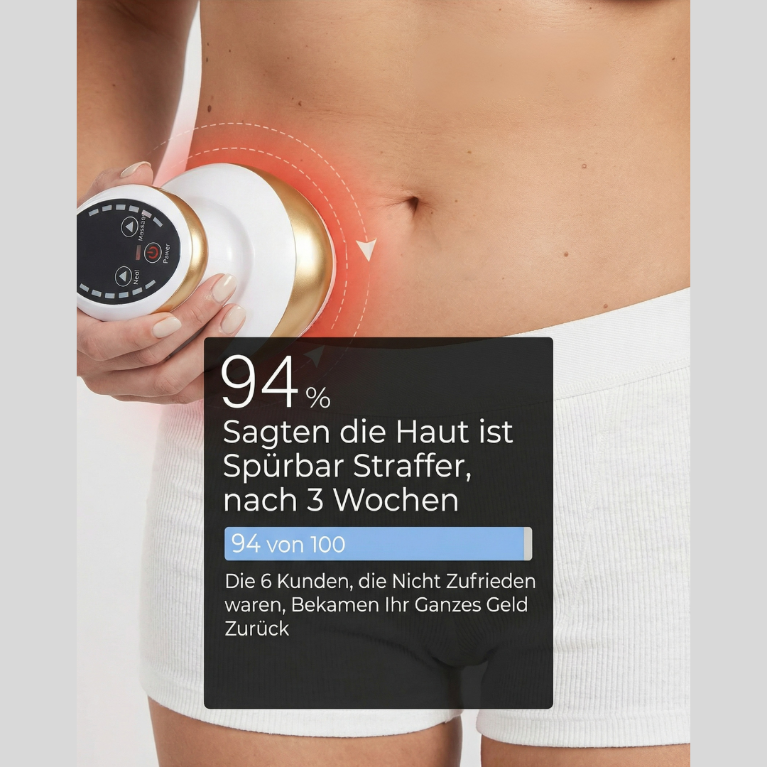 Anti-Cellulite-Gerät mit Wärme- und Massagefunktion