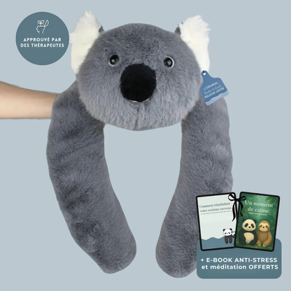 Peluche Panda Relaxante avec Bras Lestés
