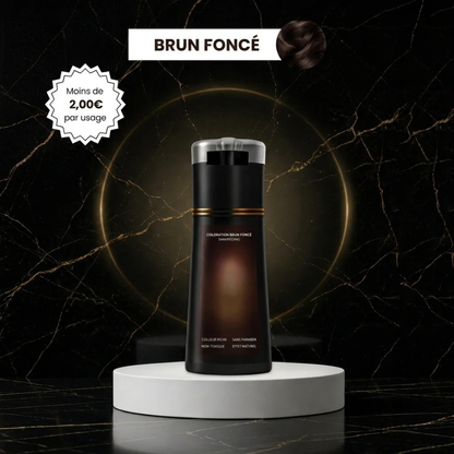 Sofort-Färbe-Shampoo für weiße und graue Haare