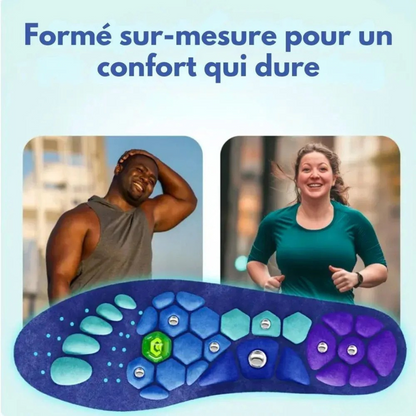 Semelles orthopédiques confort total