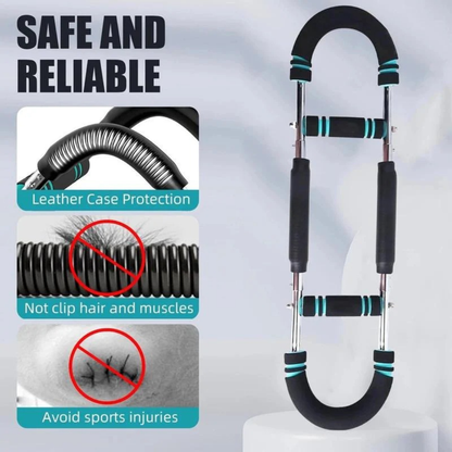 Verstellbare Trainingsstange für Arme und Brustmuskeln