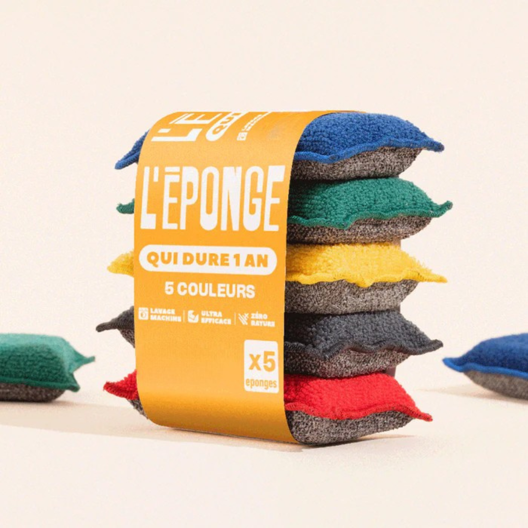 Éponges lavables multi-usages