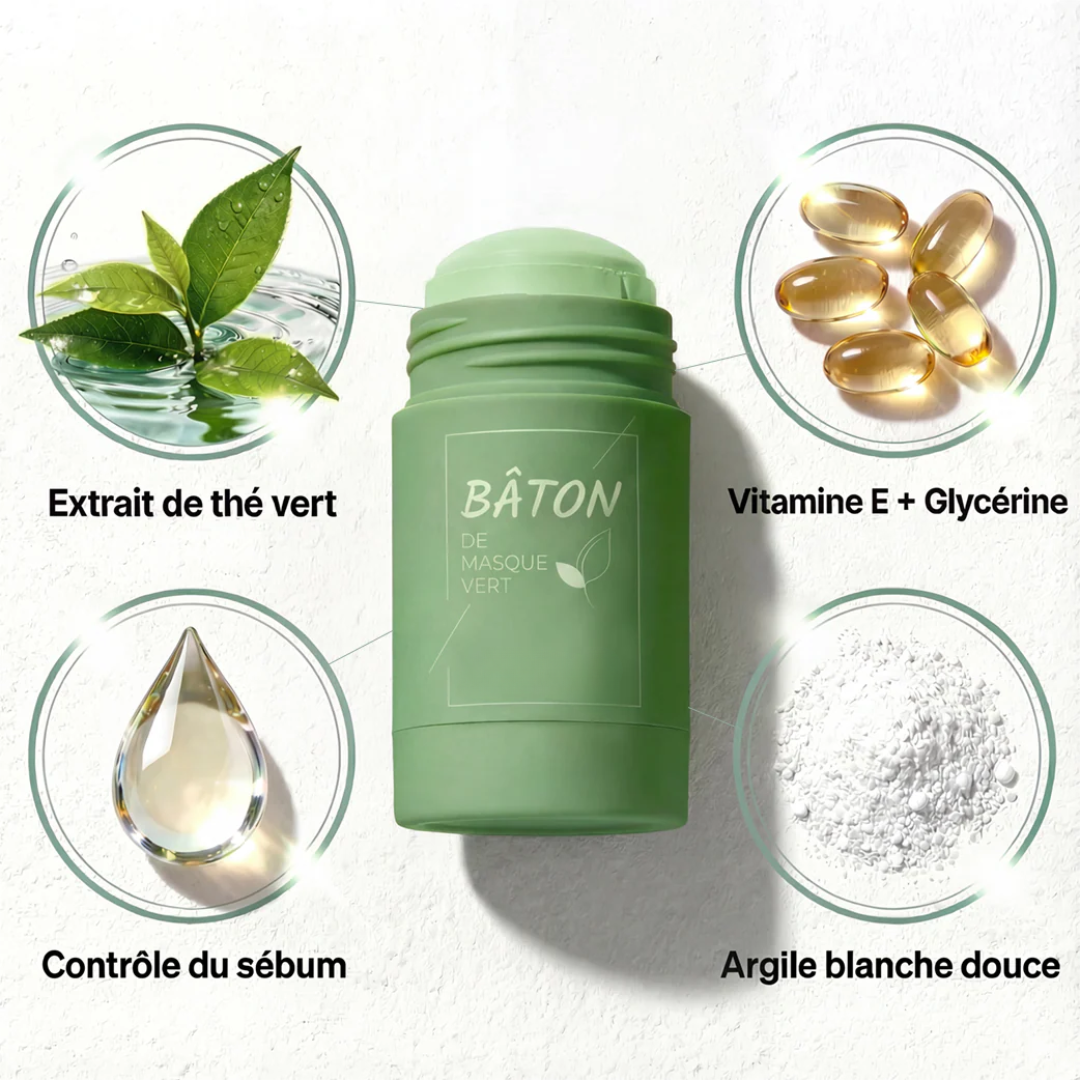 Masque Solide au Thé Vert