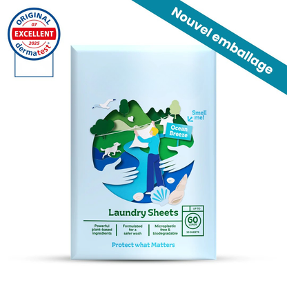 Feuilles de lessive écologiques