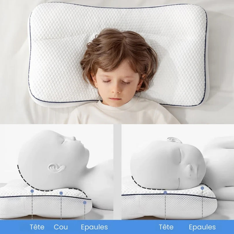 Oreiller ergonomique pour enfant
