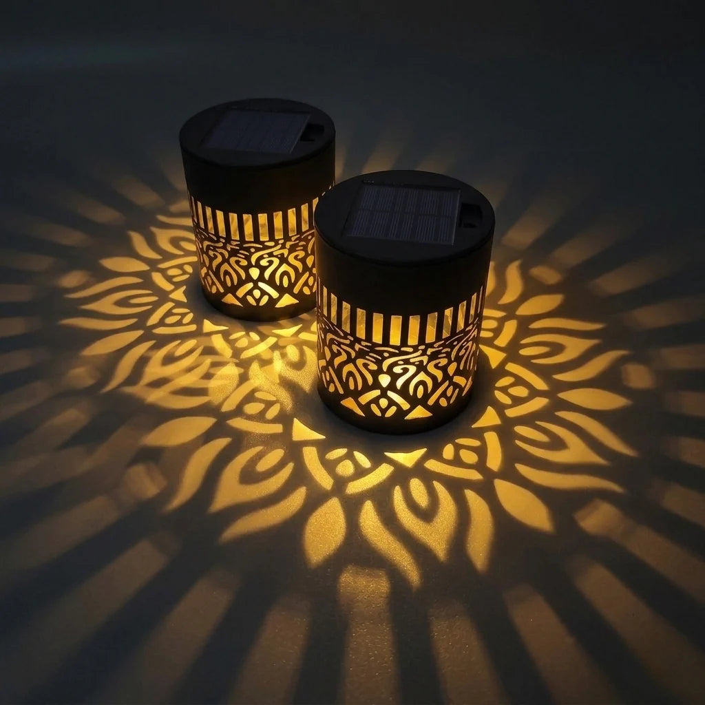 Lampe solaire décorative pour jardin