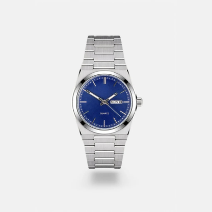 Elegante Herrenuhr aus Edelstahl