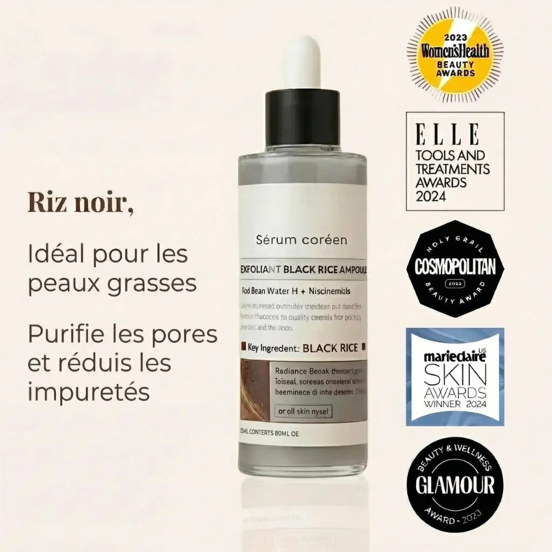 Sérum Gommant au Riz – Pour Peaux Sensibles