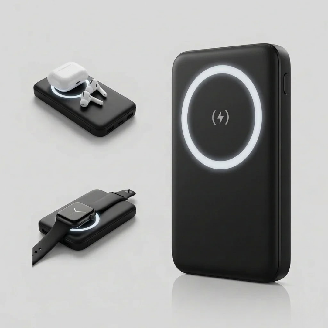 Ultrakompakte externe Mini-Powerbank