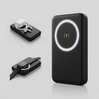 Ultrakompakte externe Mini-Powerbank