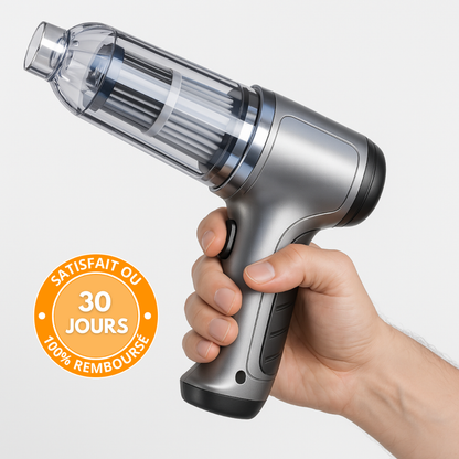 Aspirateur sans fil voiture compact et rechargeable