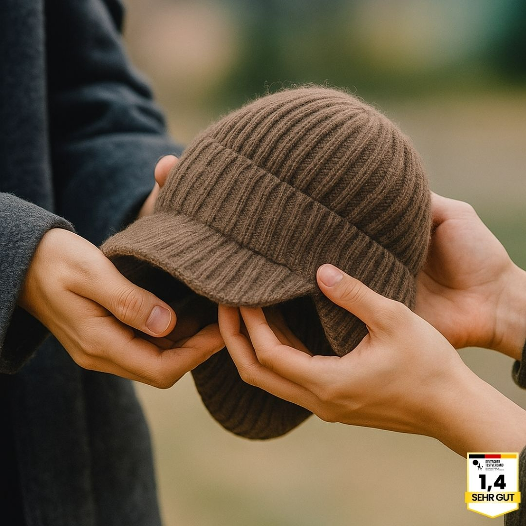 Bonnet d'hiver avec protection des oreilles