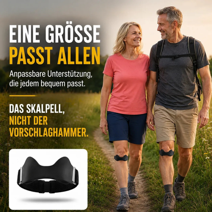 Verstellbarer Patellagurt für das Knie