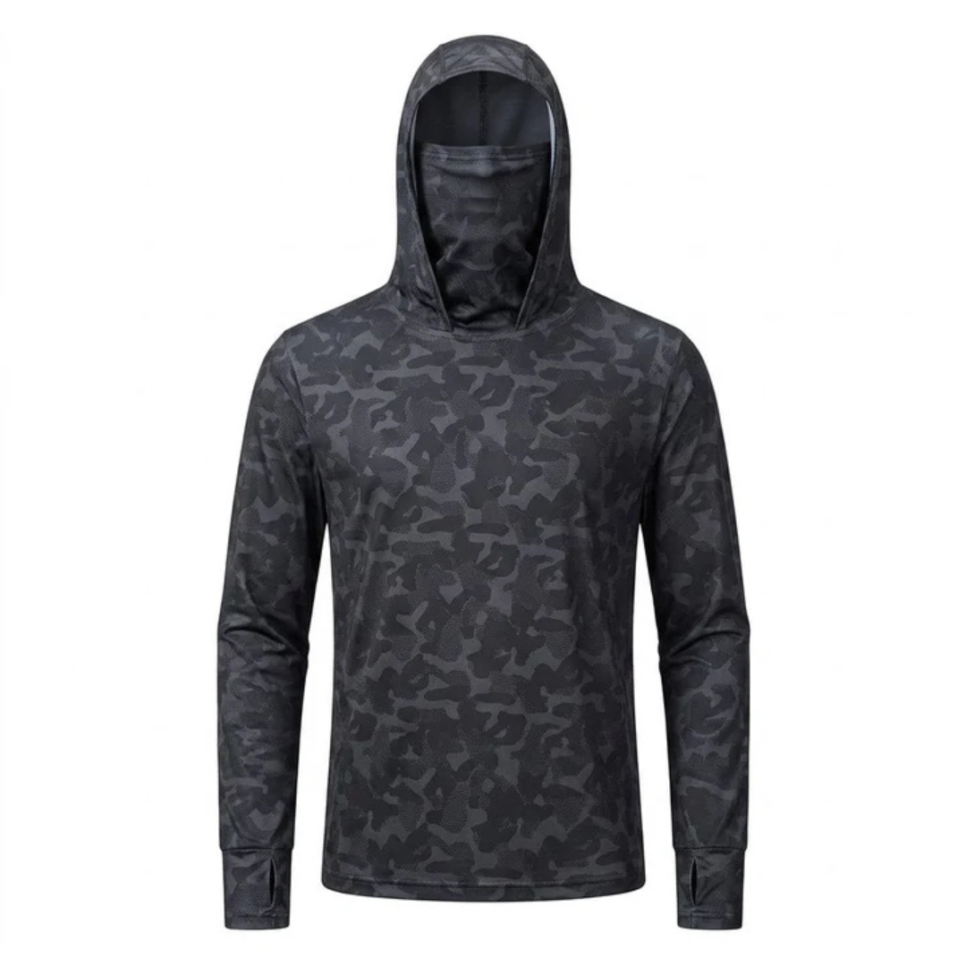 UV-Schutz-Sweatshirt mit integrierter Kapuze